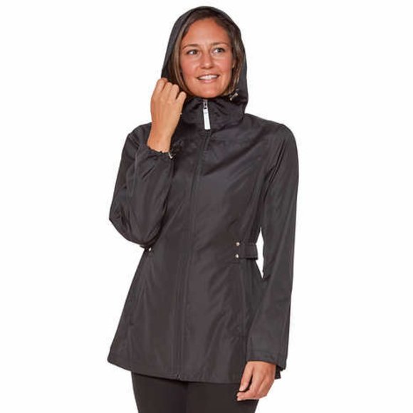 NWT Jones New York Ladies' Parka in a Pocket - Picture 3 of 4